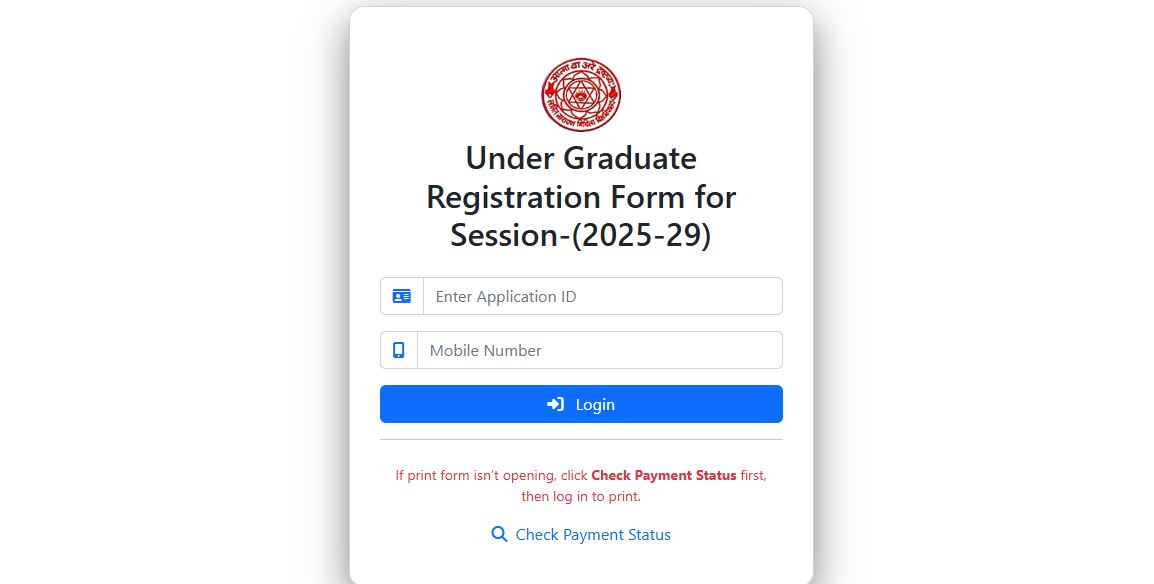 LNMU UG Registration 2025–29