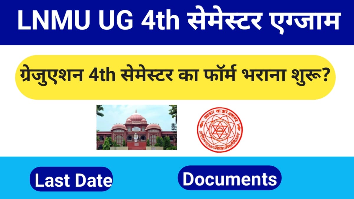 LNMU UG 4th Semester Exam Form 2023-27